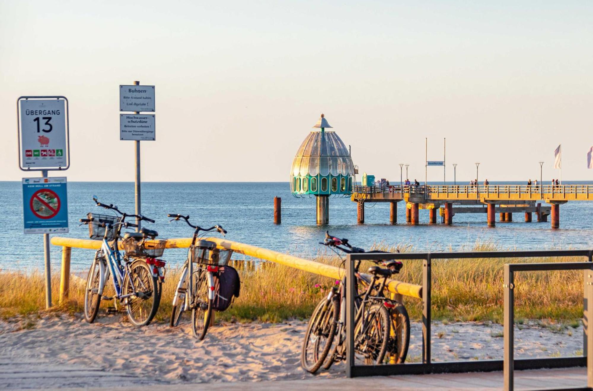 Seebaer Mit Terrasse Zingst Exterior foto